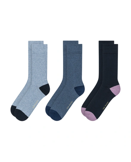 3PK di Calzini da Uomo: Comfort Senza Fine. Indossa l'Eleganza Quotidiana. Morbidi e Freschi, Sempre Perfetti!